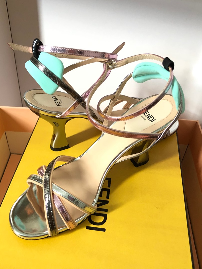 Fendi high heels, Luxury, Sneakers & Footwear on Carousell