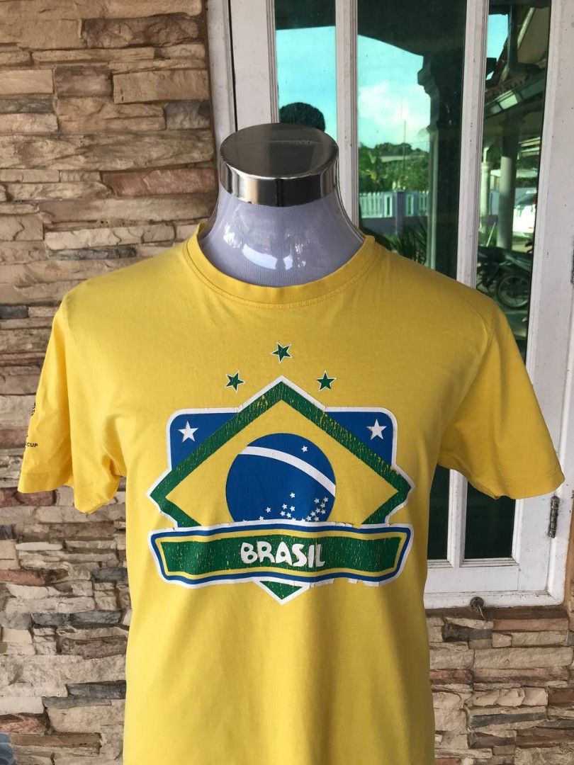 T shirt adidas top brasil 2014