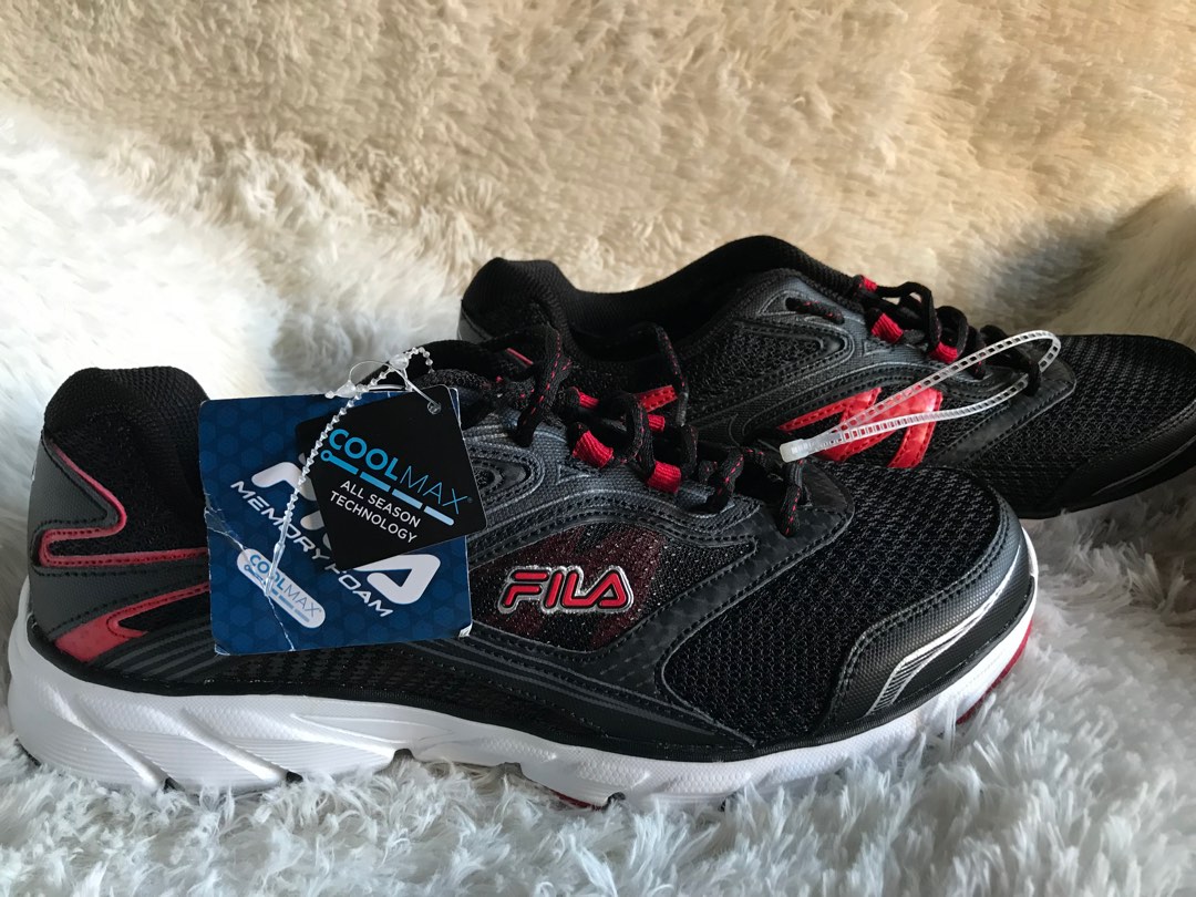FILA Coolmax Memory Foam Running Shoes