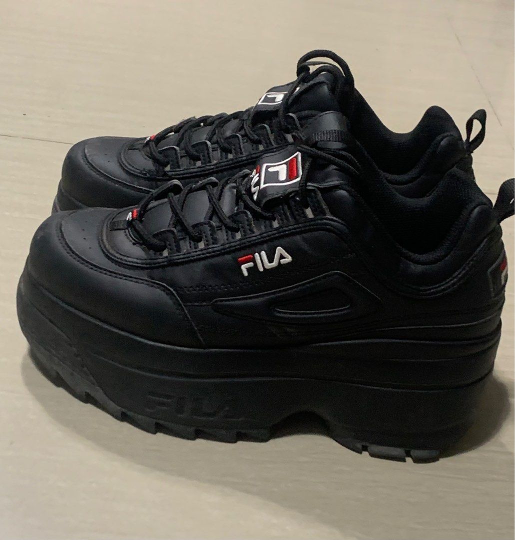 Fila disruptor hotsell ii platform wedge