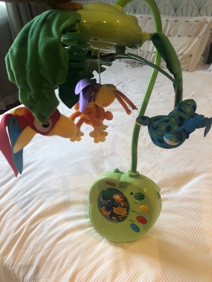 Fisher Price Baby Cot Mobile, Babies & Kids, Infant Playtime on Carousell