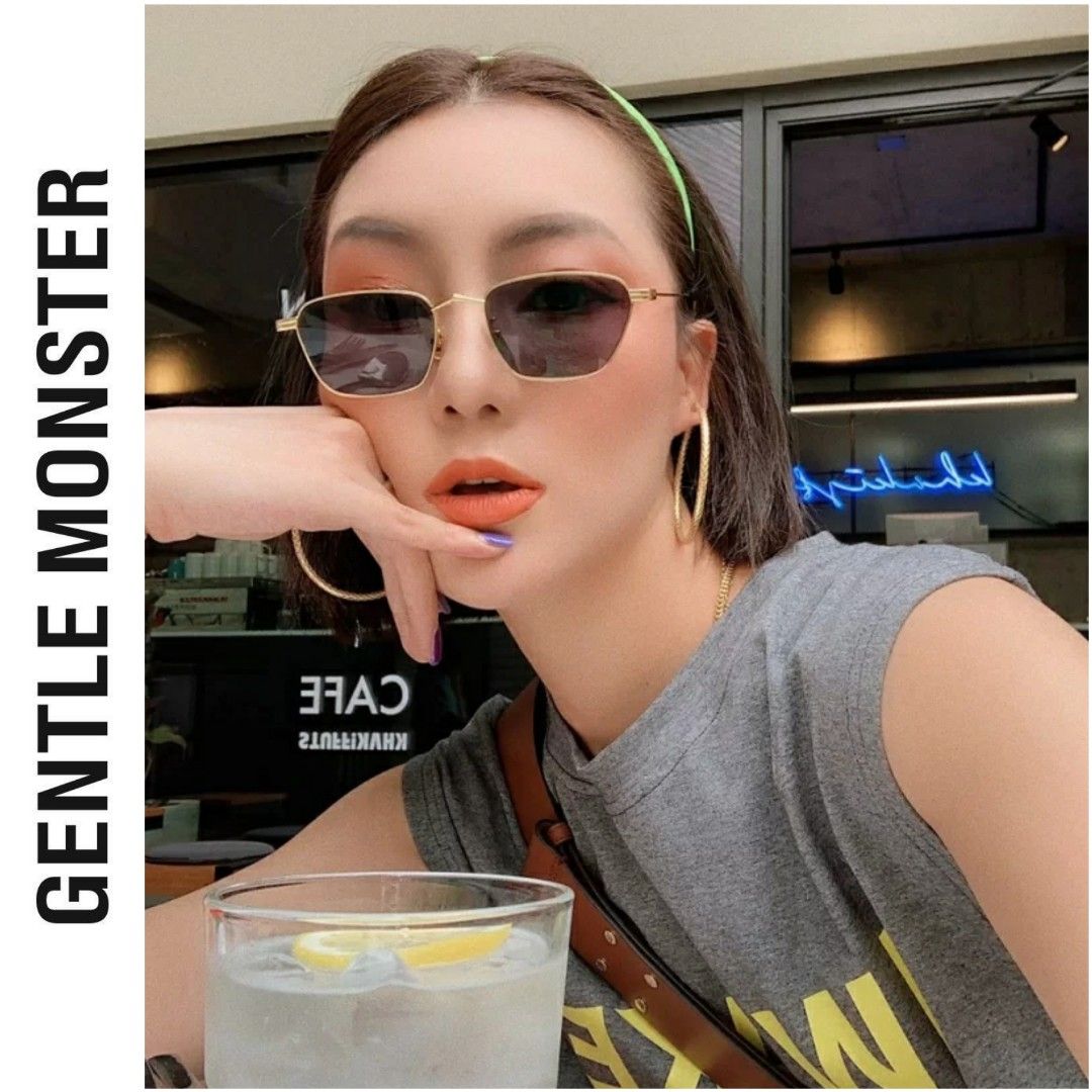 Gentle Monster Sunglasses chrome soda, Women's Fashion, Watches