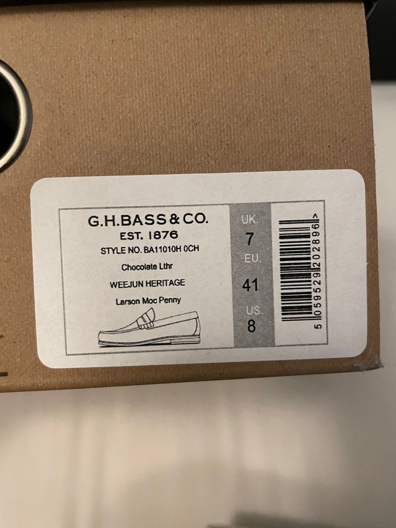 G.H. Bass Co. Weejuns Larson leather penny loafer