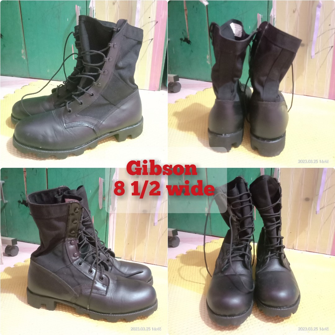 Gibson tactical combat shoes on Carousell