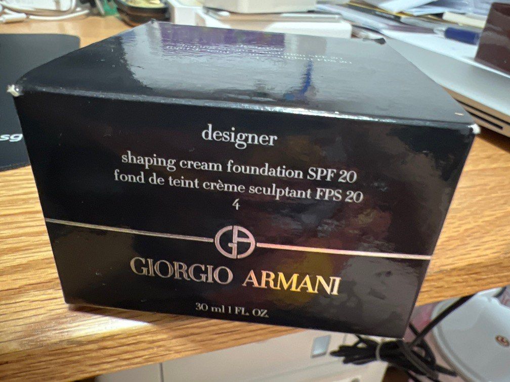 Giorgio Armani shaping cream foundation, Beauty & Personal Care, Face,  Makeup on Carousell