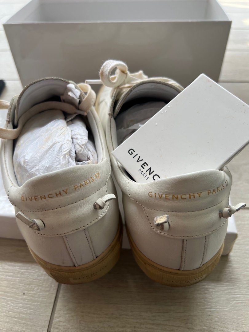 Givenchy mens white sneakers outlet