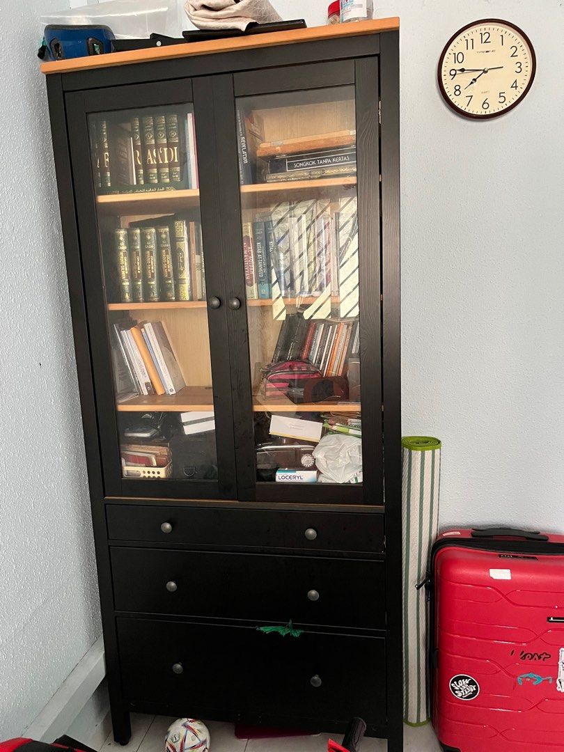 Glass Display from Ikea, Furniture & Home Living, Furniture