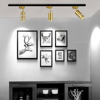 Gold Tracklight Spotlight Smart Light LED GU10 Bulb Living Bedroom Dining Kitchen Spot Lighting