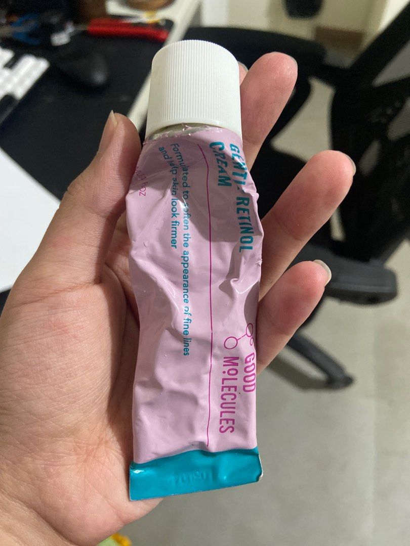 Good molecules retinol (Category: Face Care) located in San Fernando. Submitted by ThrifinityandBeyond (Listing ID 1222619670, Image 2). Description: Bought for 700 Usually soldout and sold for a higher price.