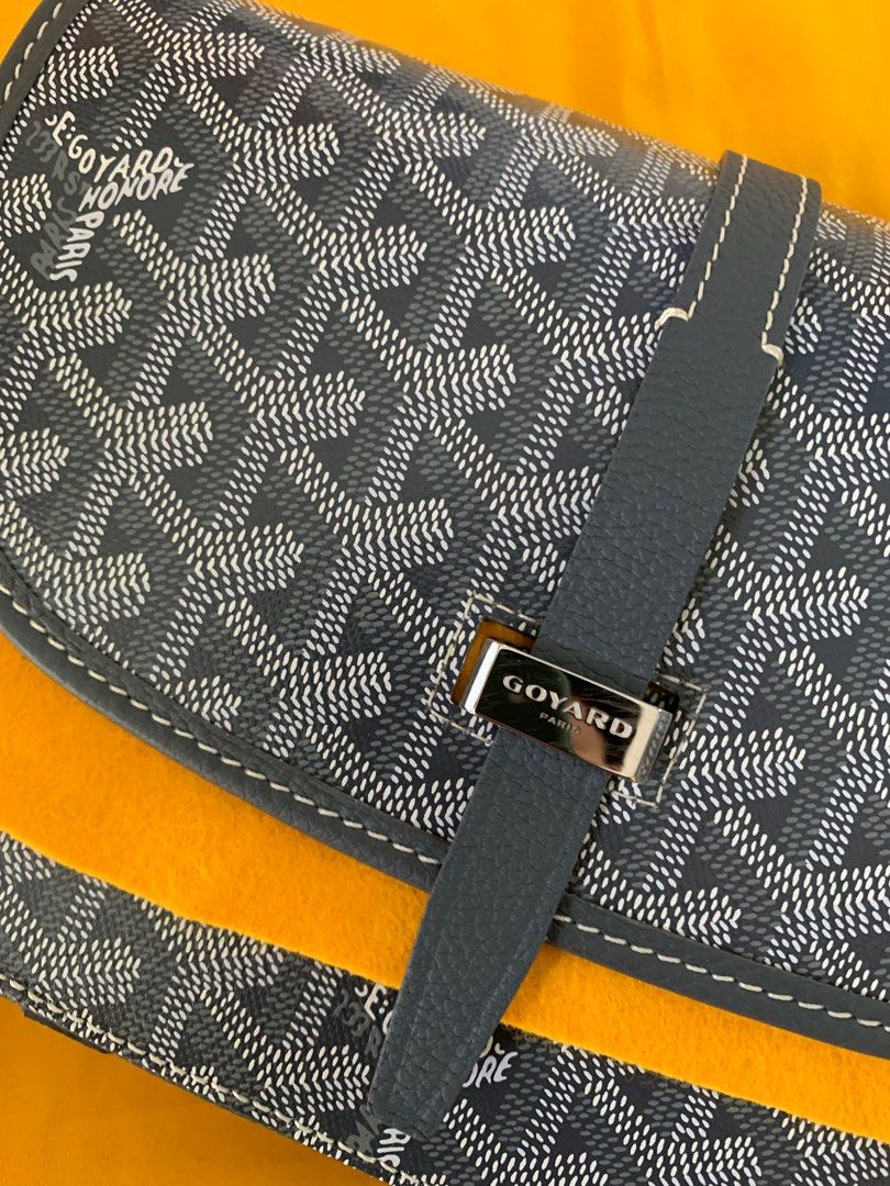 Goyard Belvedere PM Grey in Canvas/Cowhide with Palladium-tone - US