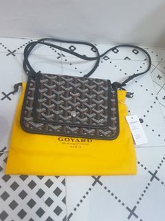 Goyard Portefeuille Pochette Plumet Goyardine Canvas Vert SHW