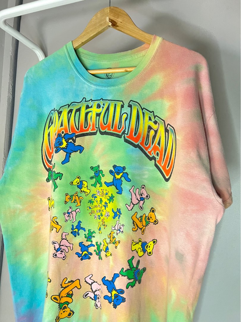 GRATEFULDEAD SPIRAL PADDLE POP, Men's Fashion, Tops & Sets, Tshirts