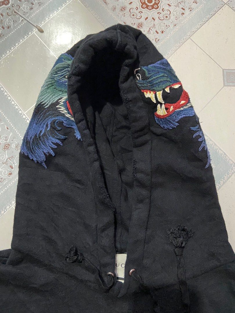 Gucci hoodie discount wolf head