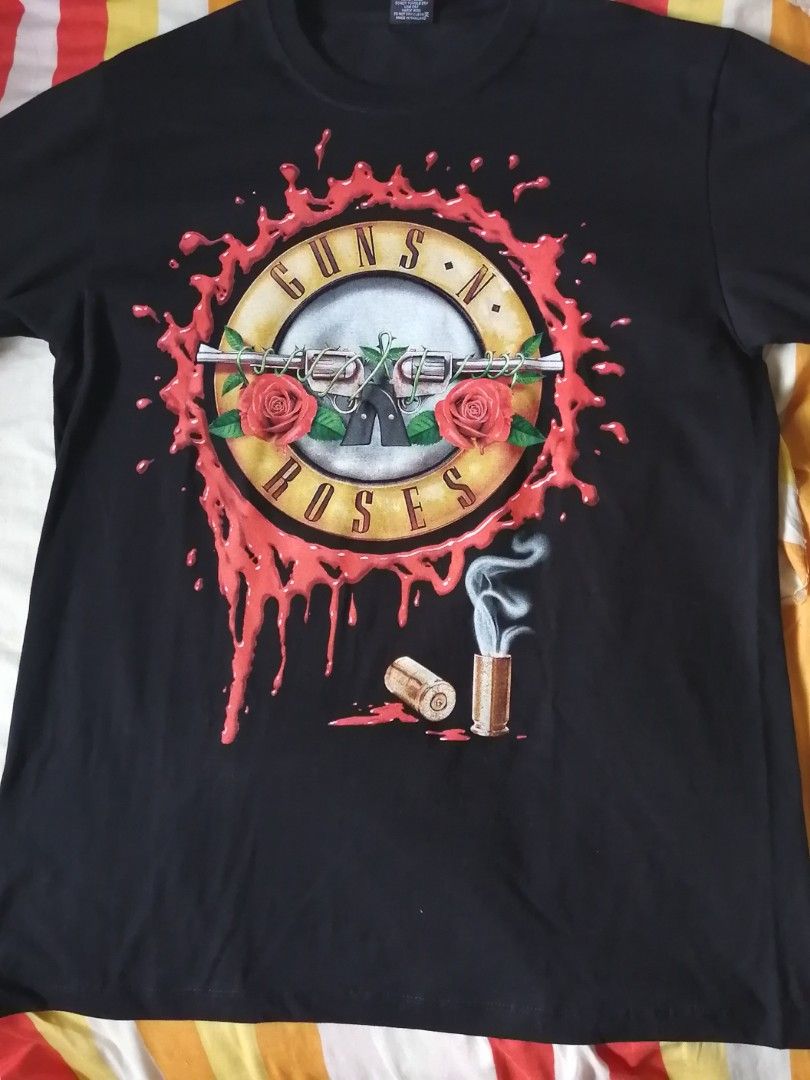 Guns 'N Roses Band Tee, Men's Fashion, Tops & Sets, Tshirts & Polo