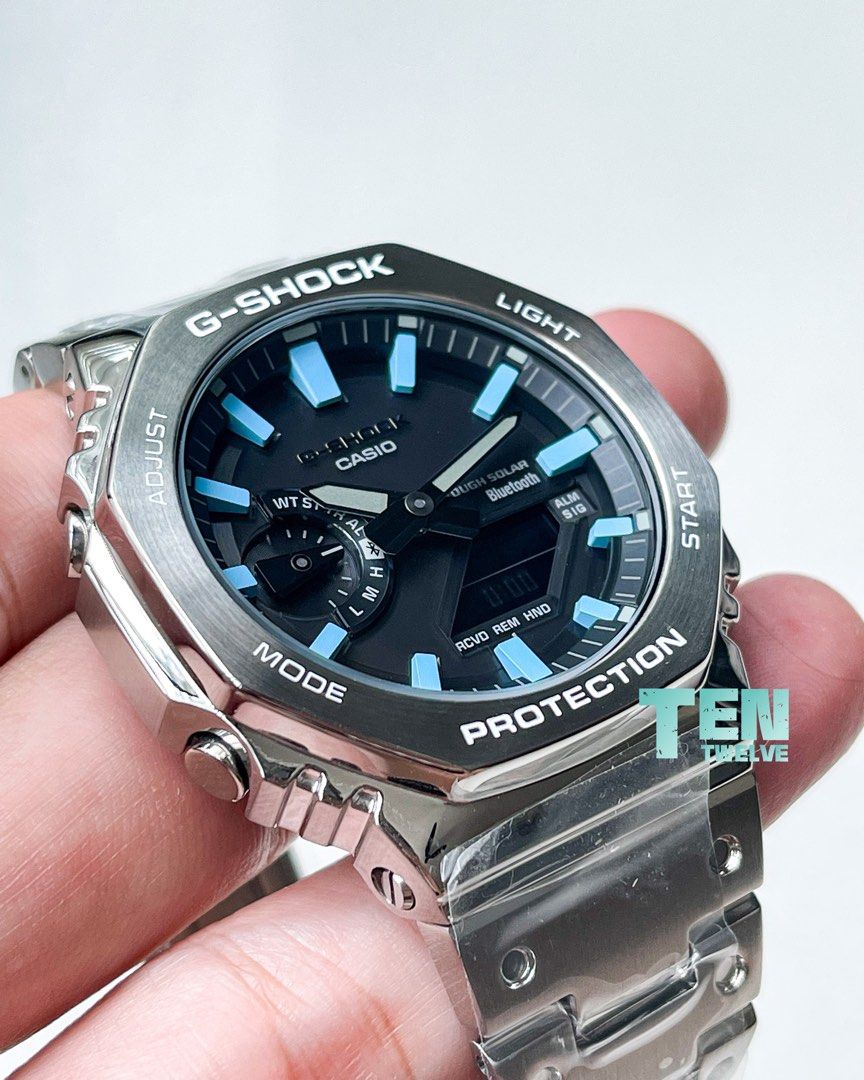 G shock hotsell sky blue watch