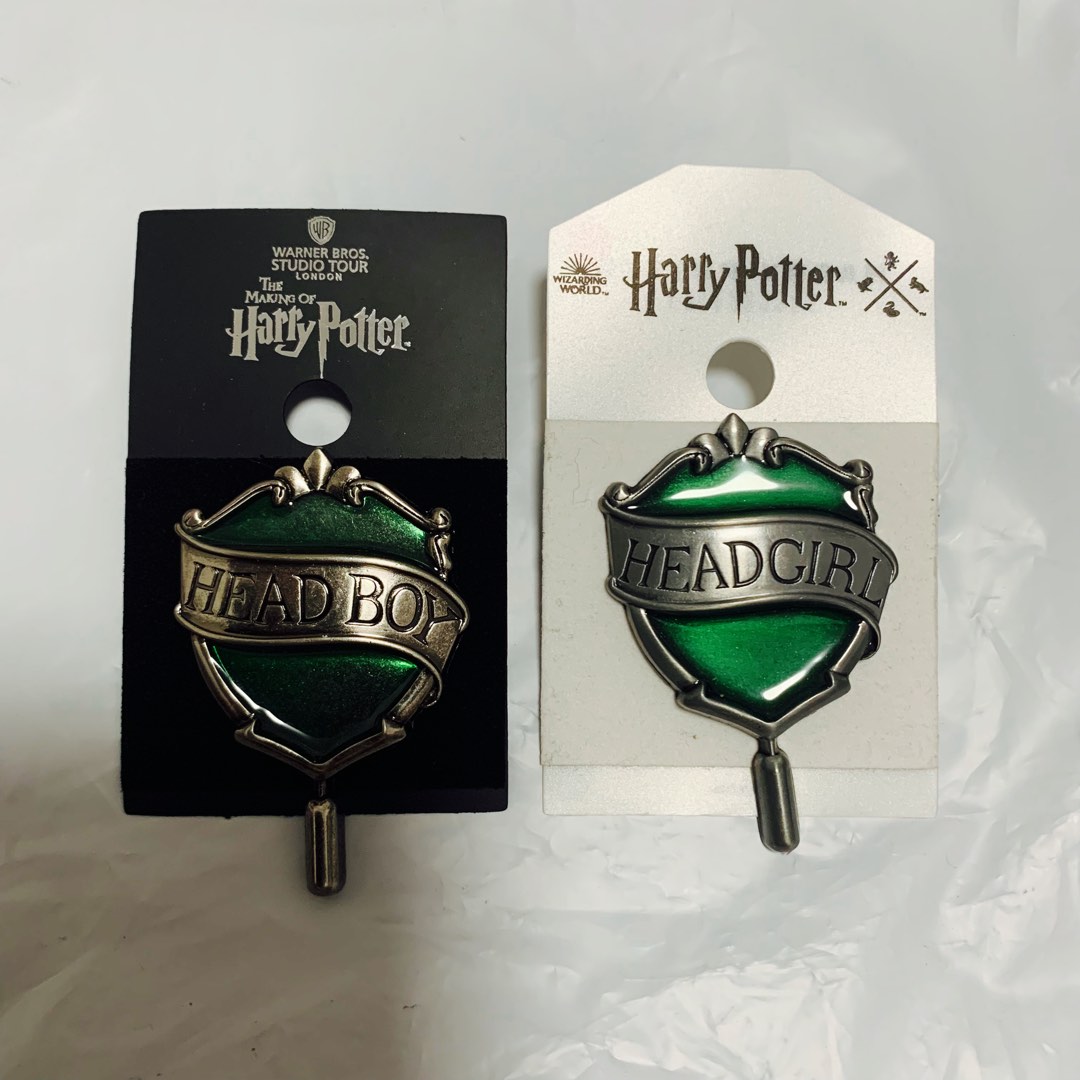 Slytherin Head Boy Pin