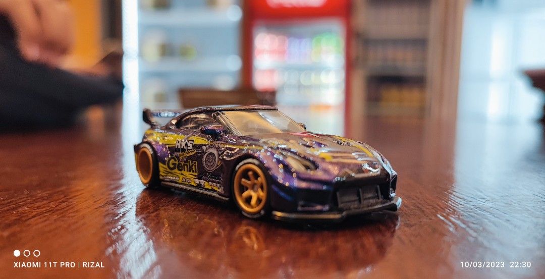 Hotwheels Custom Nissan R35 LBWK, Hobbies & Toys, Toys & Games on Carousell