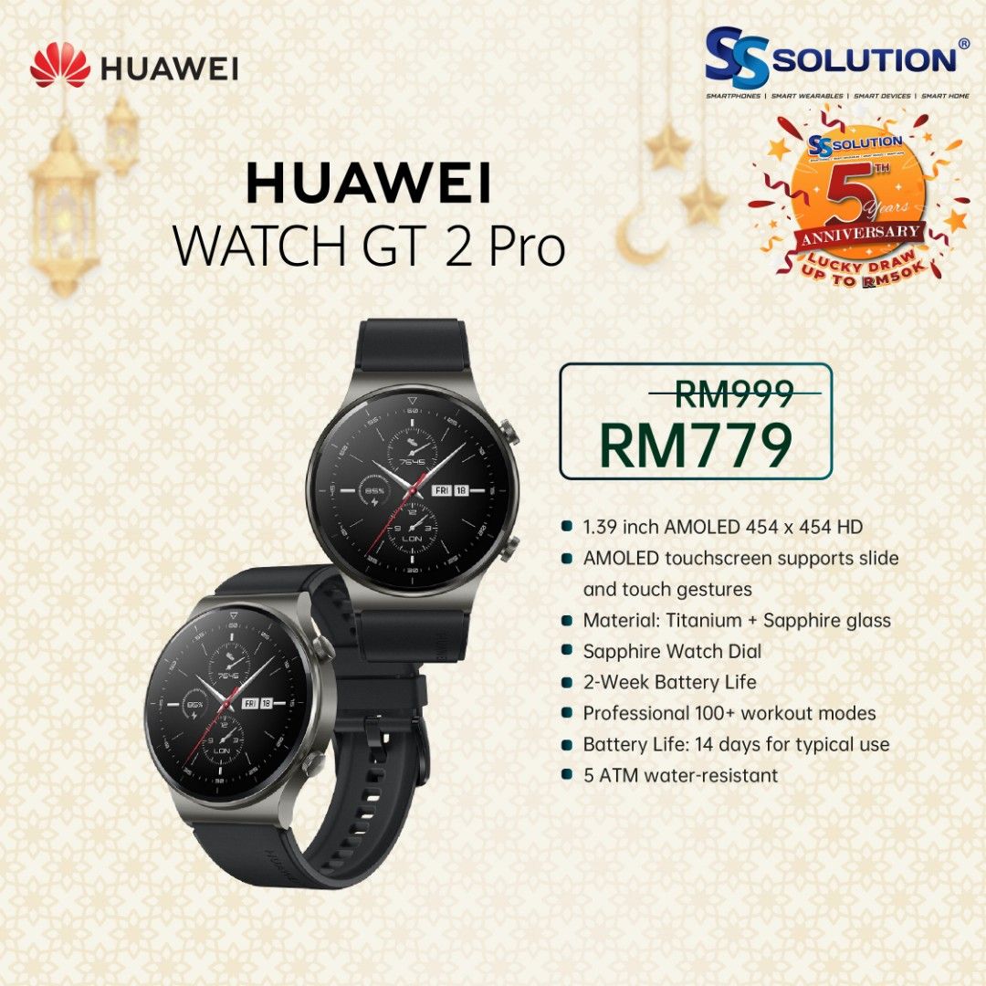 Huawei watch gt best sale microphone