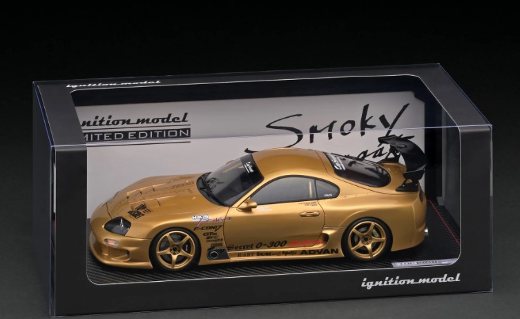 IG2484 TOP SECRET GT300 Supra (JZA80) Gold With Smoky Nagata 全港