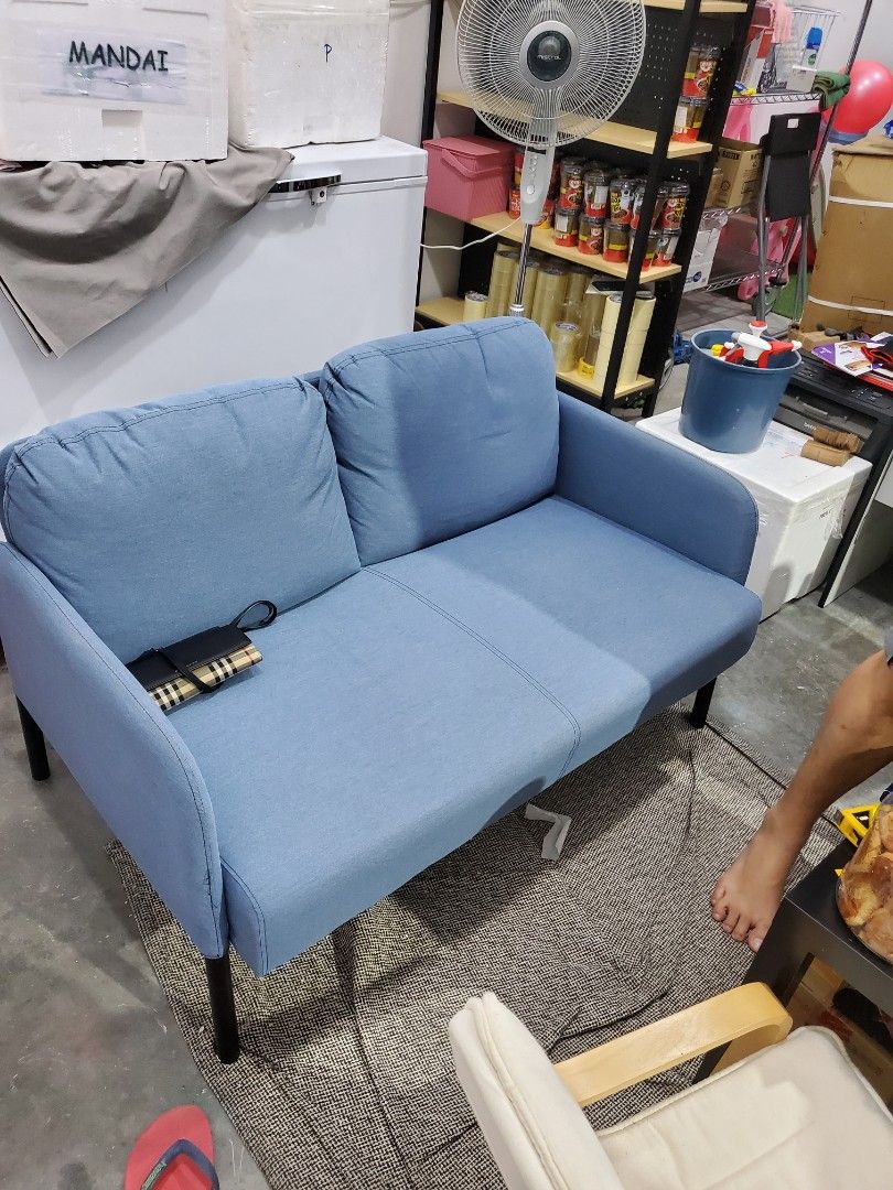 Ikea 2 seater sofa, Furniture & Home Living, Furniture, Sofas on Carousell