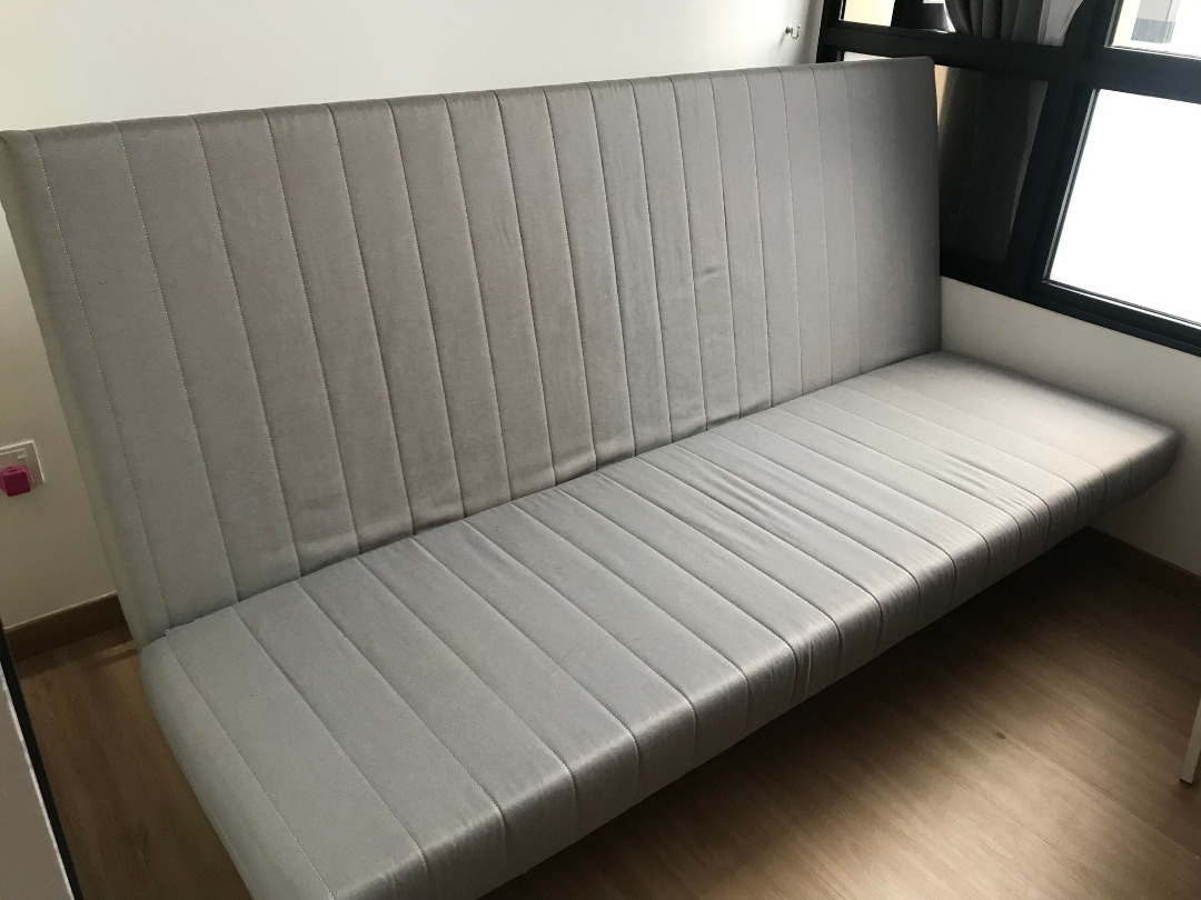 Ikea 3Seater Queensized Futon., Furniture & Home Living, Furniture