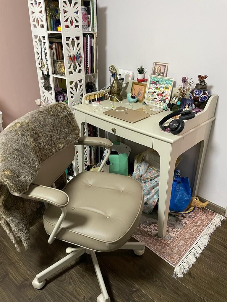 Ikea alefjall beige store