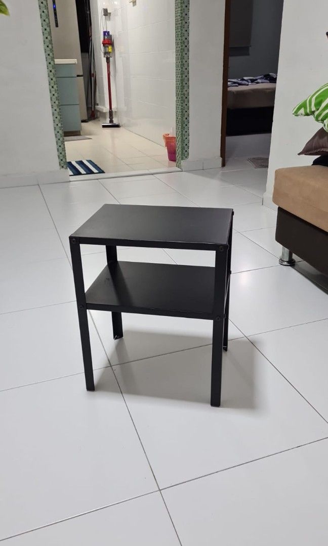 Ikea Metal Side Table, Furniture & Home Living, Furniture, Tables
