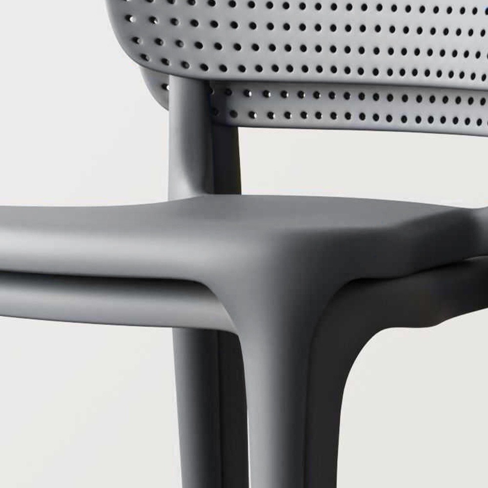 IRIS Stackable Chair - Nordic Style / PP Plastic / Dinning / Study ...