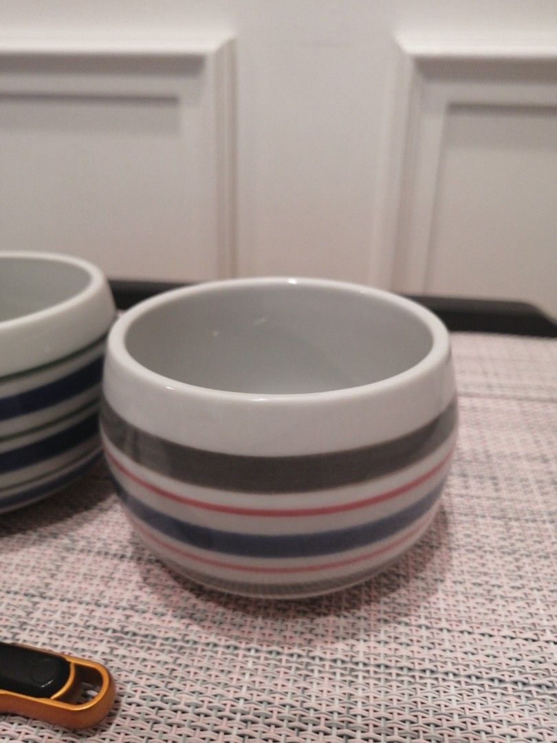 Japanese Ceramic Condiments Bowls Set of 3pc., Furniture & Home