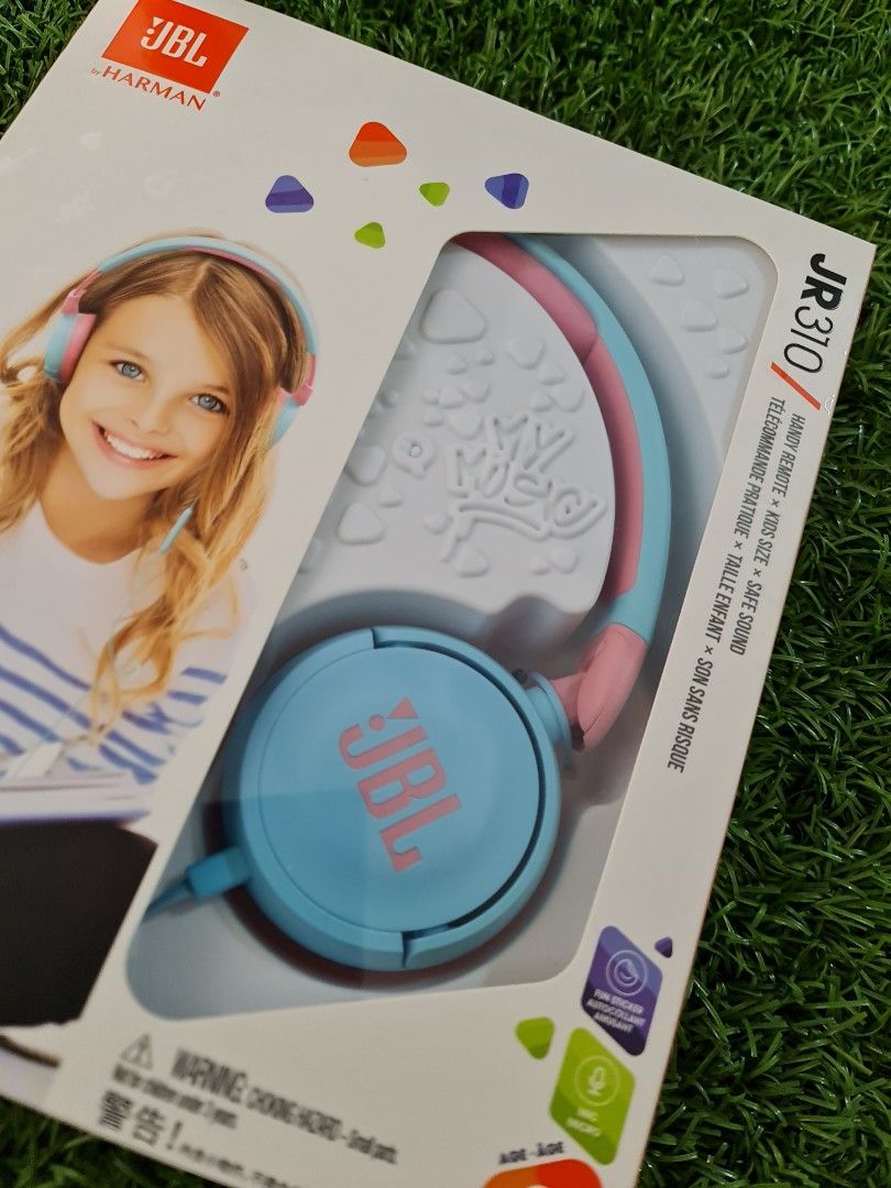 JBL JR-310 Headset/Headphones, Audio, Headphones & Headsets on Carousell