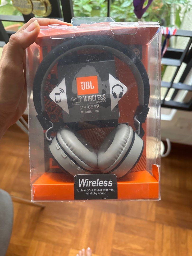 JBL MS 881A Wireless Headphones