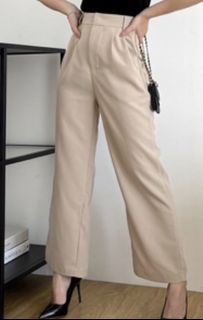 Jin Ankle Pants Sand by Kiyorawears