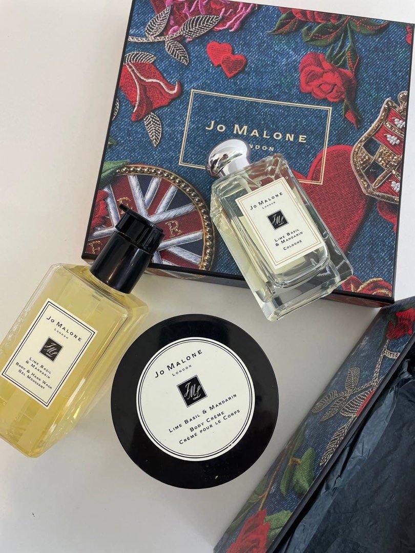 JO MALONE LIME BASIL BODY AND HAND WASH 3IN1, Beauty & Personal Care