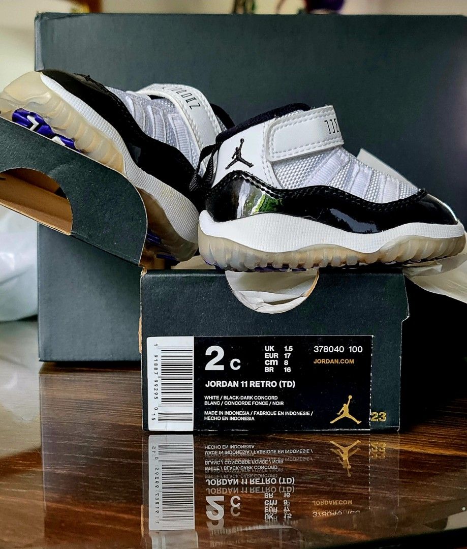 Jordan 11 online concord 2018 baby