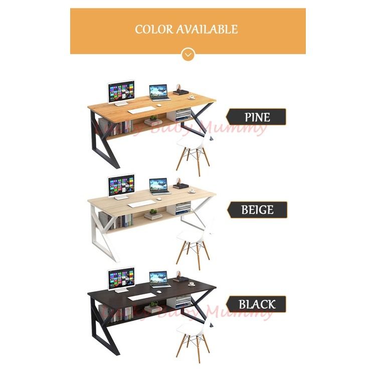 K Frame Computer Study Table local Stock, Furniture & Home Living ...