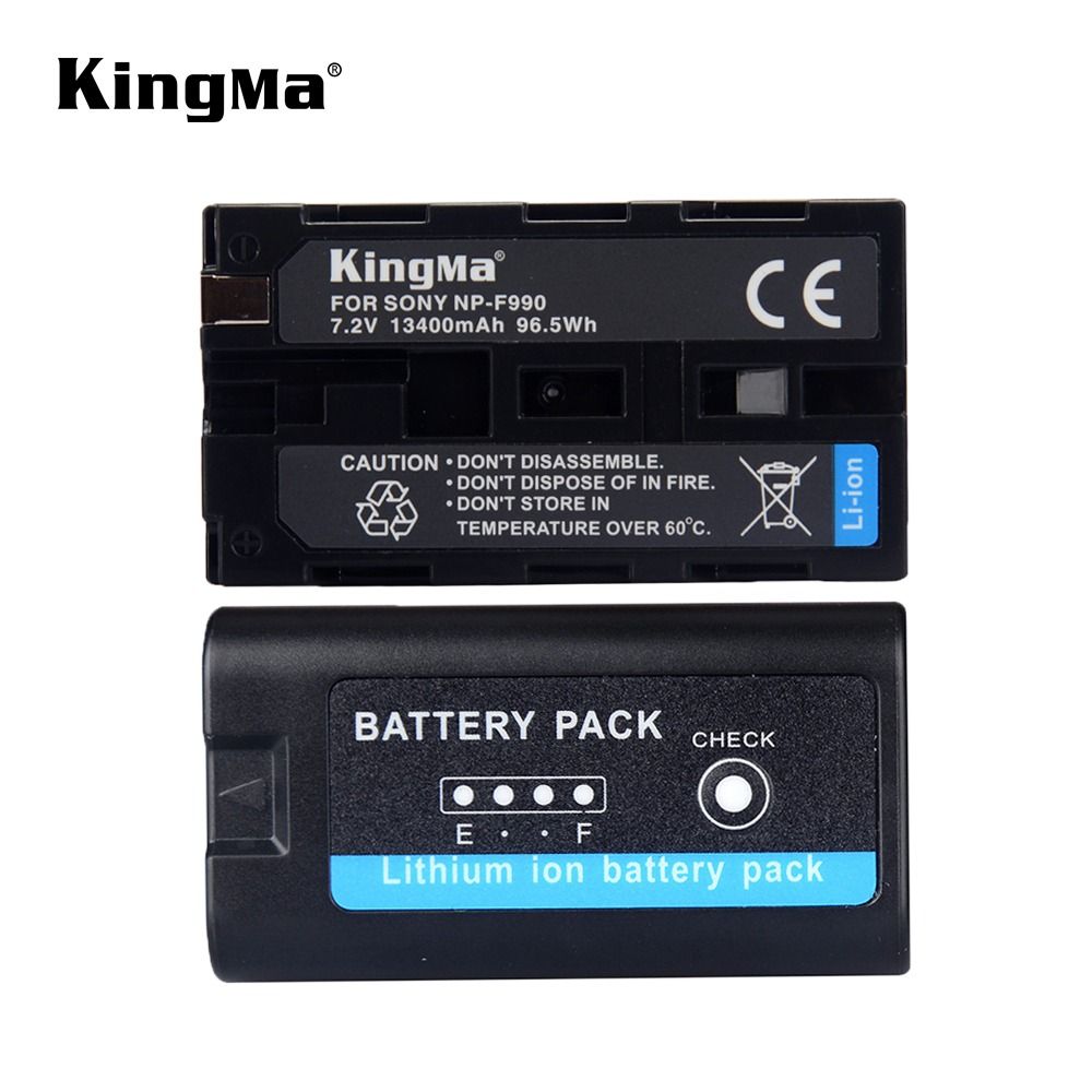 [KingMa] NP-F990 Camera Replacement Set / Battery / Charger For Sony ...