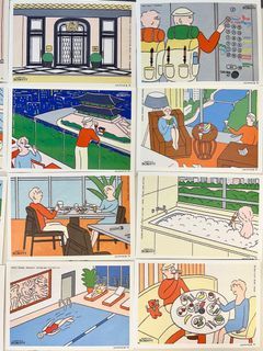 Korea Postcards drawn by Kimi & 12