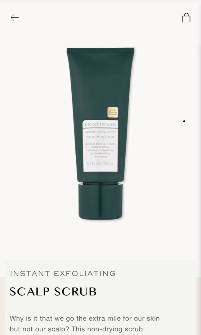 Kristin ESS scalp scrub, Beauty & Personal Care, Hair on Carousell