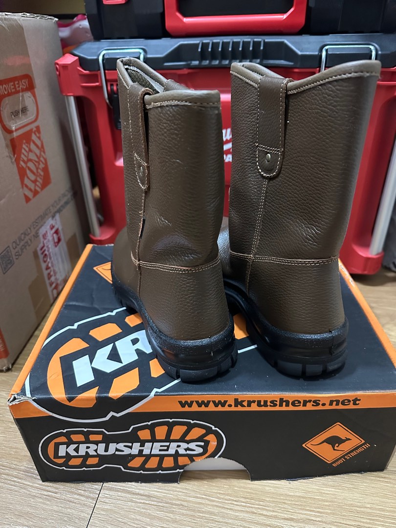 Krushers Safety Boots, Men's Fashion, Footwear, Boots on Carousell