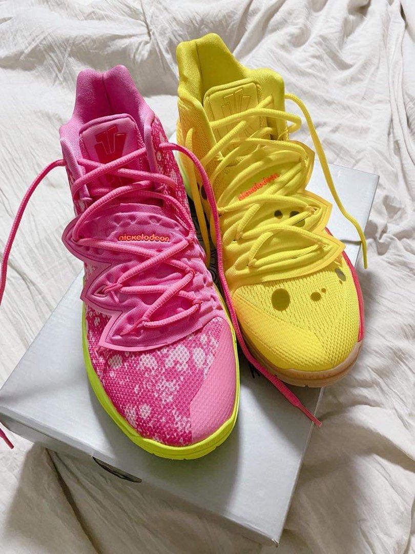 Spongebob and patrick basketball shoes clearance