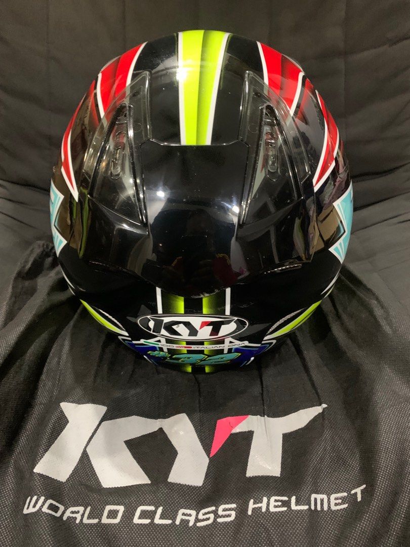 KYT Helmet Size L With the New Bluetooth ( PSB Approved