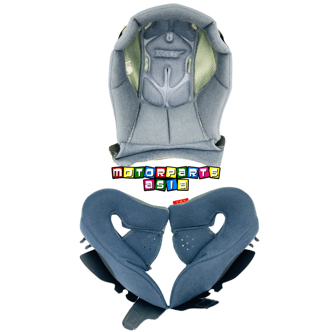 KYT NFJ Helmet Padding / Inner Sponge, Motorcycles, Motorcycle