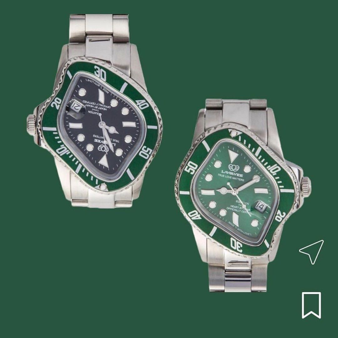 LAARVEE PEA001 腕時計 グリーン 緑 kith rolex-