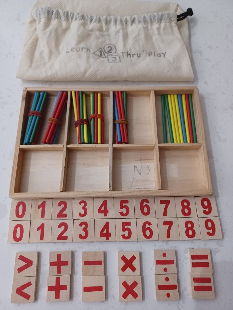 Learning Math Thru Play Learn Thru Play - Math Resource, Hobbies & Toys, Toys & Games on Carousell