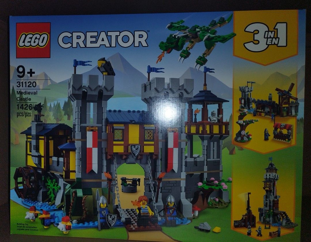 LEGO Creator 31120 Medieval Castle - LEGO Speed Build Review 