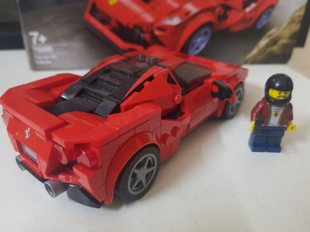 LEGO Speed Champions 76895 Ferrari F8 Tributo. Used Hobbies