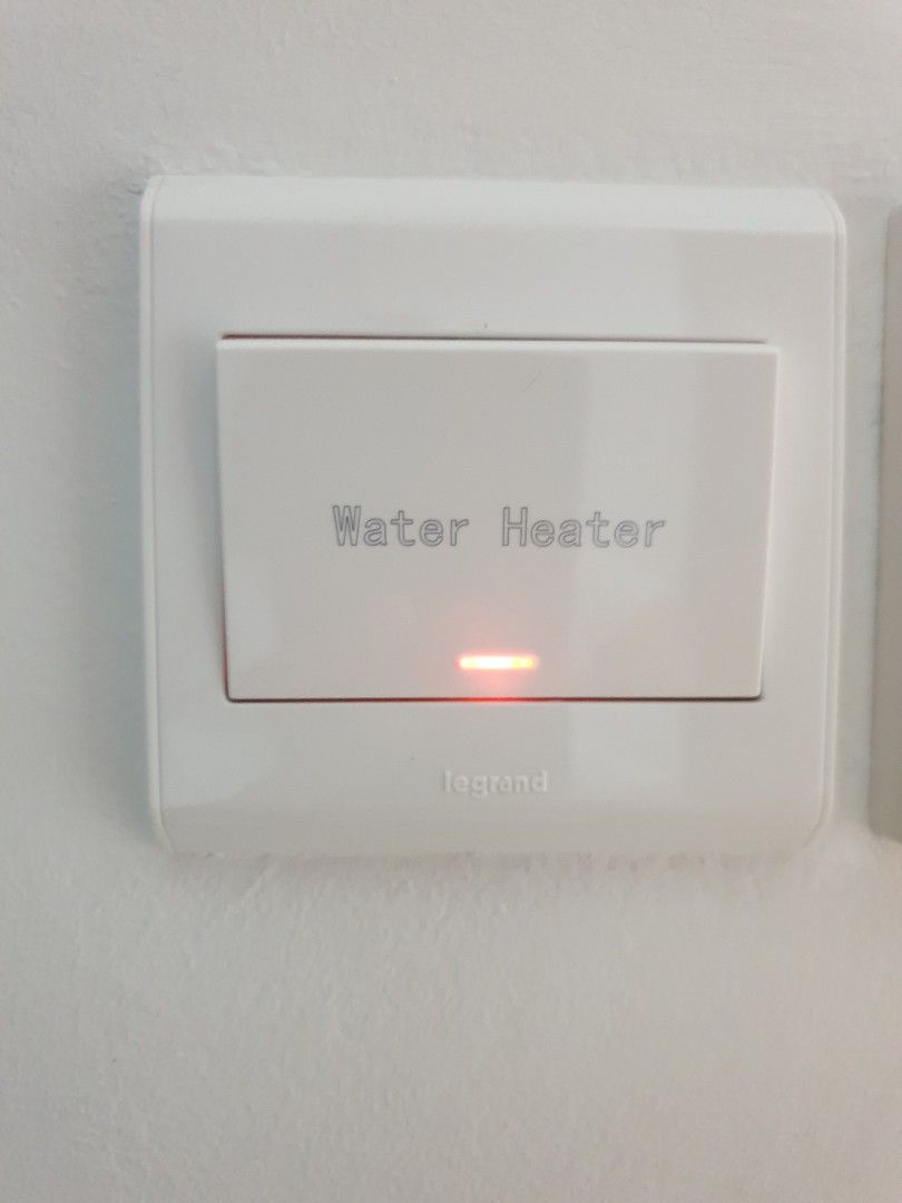 Legrand Water Heater Switch, TV & Home Appliances, Electrical, Adaptors