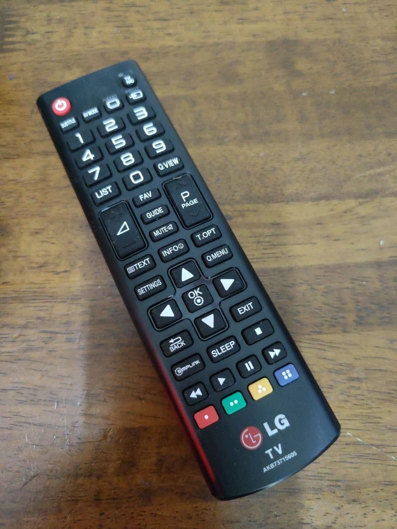 LG TV Remote Control AKB73715605, TV & Home Appliances, TV