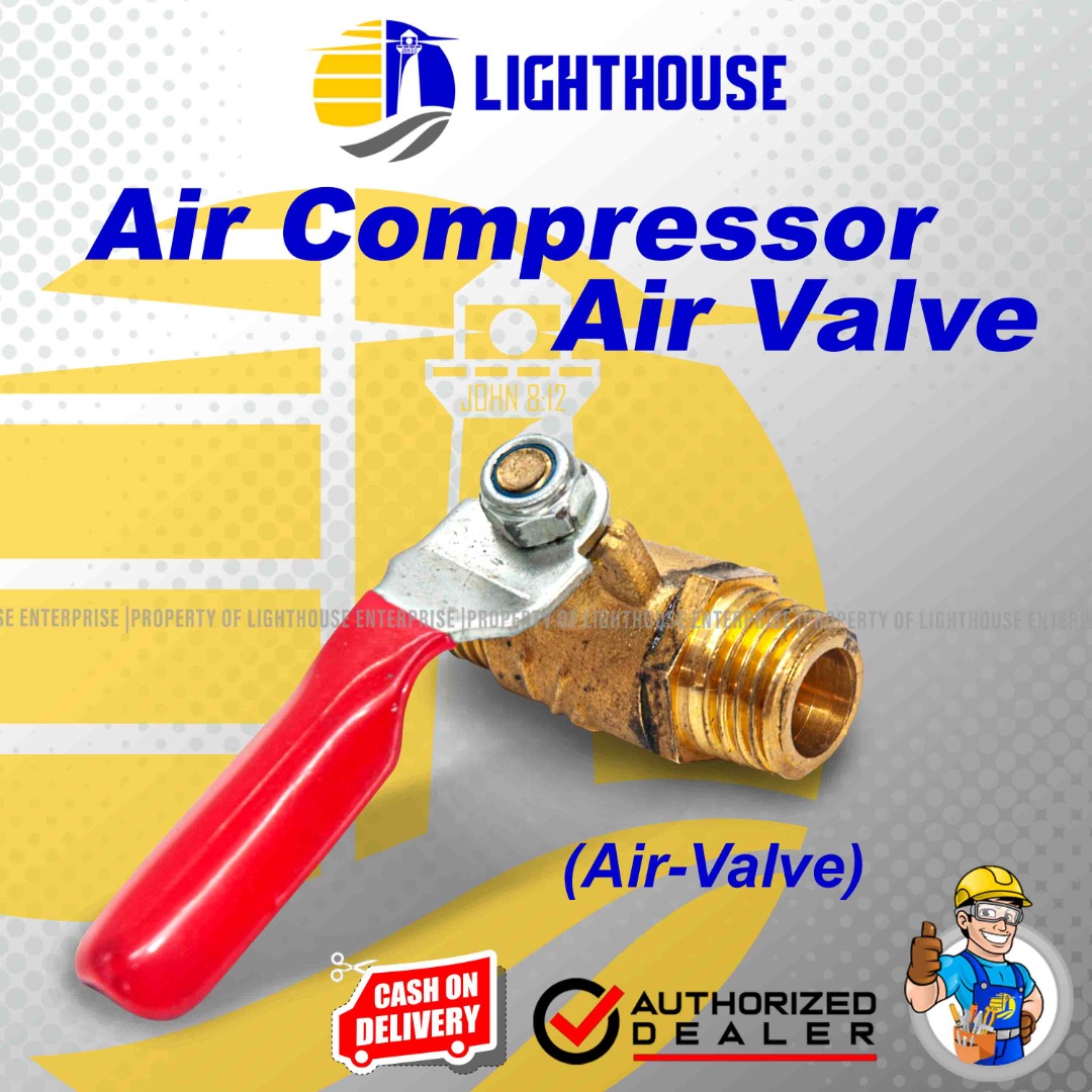LIGHTHOUSE 1/4 Air Valve for Air Compressor (AirValve) *LIGHTHOUSE