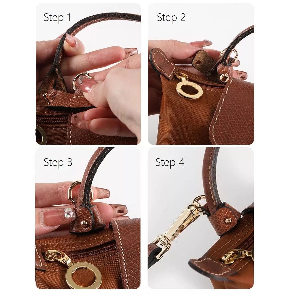 Bag Transformation Accessories For Longchamp Mini Bag Straps Punch